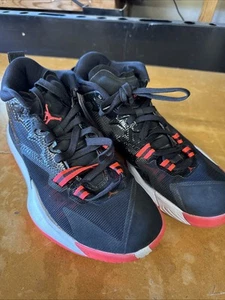 Nike Air Jordan Zion 1 Bloodline Black Bright Crimson Size 7 DA3131-006 Sneakers - Picture 1 of 8