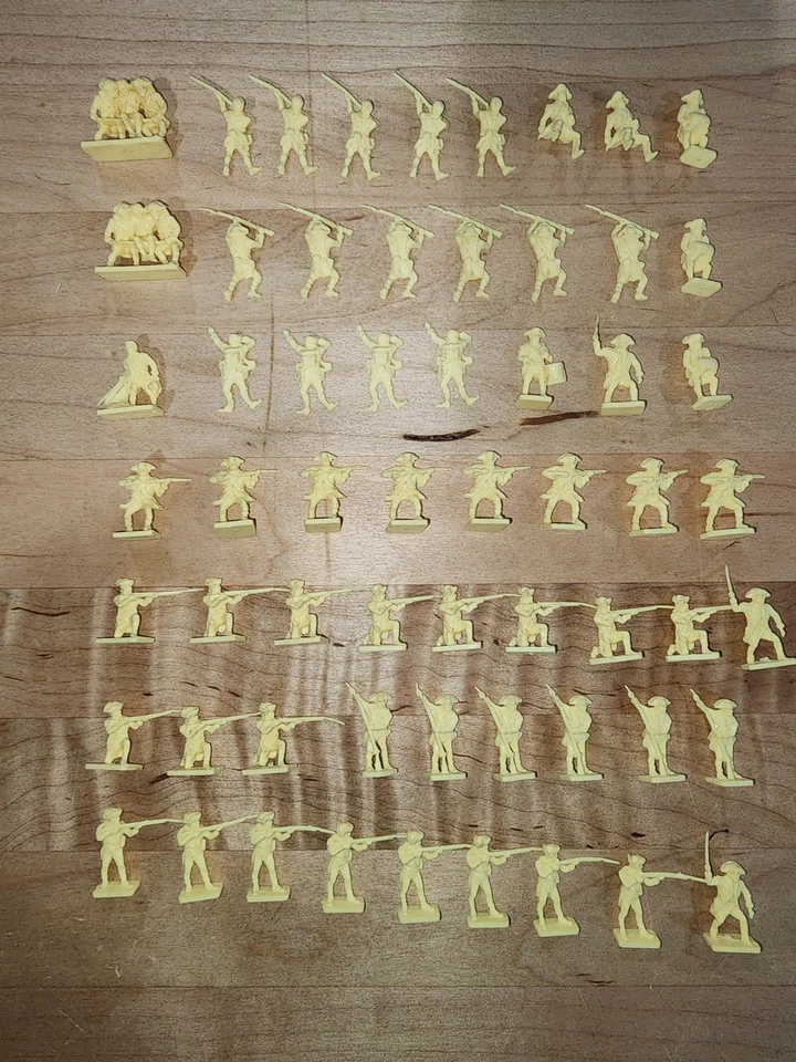 Airfix 1/72 American Revolution-- Lote de 60 del Ejército de Washington Foto 1 de 1