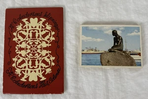 Unused souvenir postcards of Denmark, Hans Christensen Andersen design - Picture 1 of 7