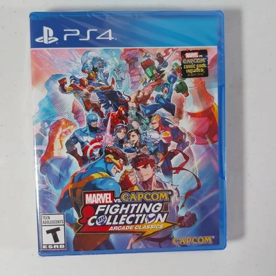 Marvel vs. Capcom Fighting Collection: Arcade Classics PS4 Playstation 4 NEW - Image 1 of 4