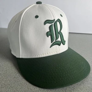 Vecchio cappello inglese R, sotto armatura taglia 7 5/8, verde e bianco - Foto 1 di 12