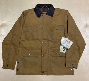 Chaqueta Outback Trading Mediana Para Hombre Gidley Impermeable Forrada Algodón Piel Aceitosa Cera - Imagen 1 de 24