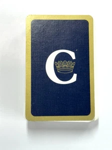 Tarjetas de juego vintage British Airways Concorde corona dorada logotipo C Negus usadas - Imagen 1 de 7