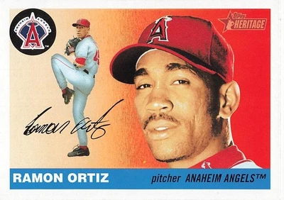 RAMON ORTIZ 2004 TOPPS HERITAGE BASEBALL #270 - Image 1 of 2