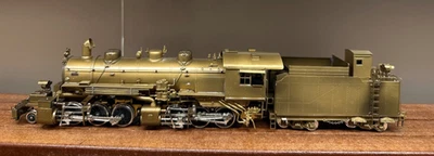 HO Scale Brass PFM/United Denver & Salt Lake 2-6-6-0 Steam Engine w/Tender LN - Image 1 of 4
