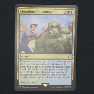 Mutational Advantage MTG Fallout Rara 111 NM - Foto 1 di 6