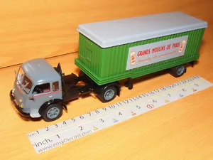 RENAULT FAINEANT R4182 1:43 CAMION TRUCK & TRAILER ALTAYA IXO SEMI REMORQUE - Foto 1 di 1