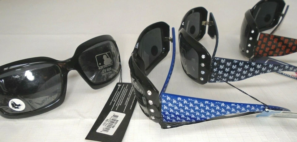 Женские блестящие солнцезащитные очки MLB - Изображение 1 из 1