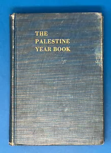 The Palestine Year Book 1945 David Ben Gurion Early Zionism, editor Sophie Udin - Foto 1 di 22