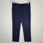LAVIA Navy Blue Straight Leg Women 40/ US 4 Formal Business Dress Pants