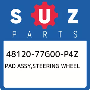 48120-77G00-P4Z Suzuki Pad assy,steering wheel 4812077G00P4Z, New Genuine OEM Pa - Bild 1 von 1