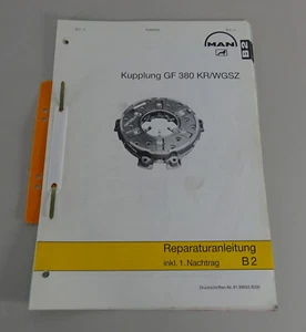 Reparaturanleitung MAN Kupplung GF 380 KR/WGSZ - Bild 1 von 4