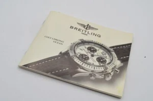 Breitling Instruction Manuelle Chrono COLT Océan 2 - Photo 1 sur 1