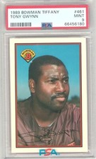 1989 Bowman Tiffany Tony Gwynn #461 PSA 9