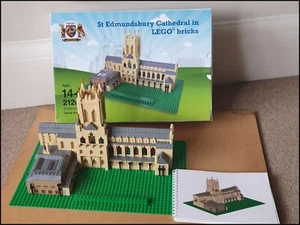 BRIGHT BRICKS St EDMUNDSBURY CATHEDRAL In LEGO Certified Professional Large 2128 - Picture 1 of 24