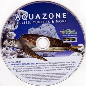 Aquazone: Jellies & Turtles Collection CD-ROM for Windows - NEW CD in SLEEVE - Picture 1 of 1