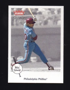 2002 Fleer Greats of the Game Mike Schmidt #68 Philadelphia Phillies - Picture 1 of 2