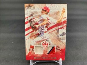 2019 PANINI DIAMOND KINGS DANIEL PONCE DE LEON DUAL JERSEY PATCH /99 CARDINALS