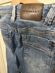 BURBERRY Boys Blue Jeans Age. 4 - Picture 1 of 4