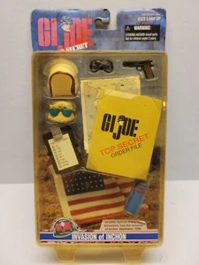Juego de accesorios GI Joe Invasion of Inchon 1999 para figura de 12" 1/6 nuevo en caja - Imagen 1 de 6