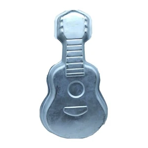 WILTON GUITAR CAKE PAN 2105-570 Stampo per latta da forno 2000 ACUSTICA ELETTRICA - Foto 1 di 4