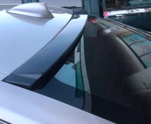 Rear Window Roof Spoiler Wing For 2011-2017 BMW 5 Series F10 Carbon Fiber Sedan - Picture 1 of 3