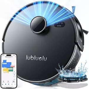 Robot Vacuum 5000Pa, 3-in-1 Robot Vacuum Cleaner and Mop, Lidar Navigation, L15 - Picture 1 of 9