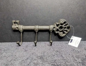 NUEVO con etiquetas - Llavero colgante de pared esqueleto ornamentado estilo antiguo 9,25" - Imagen 1 de 3