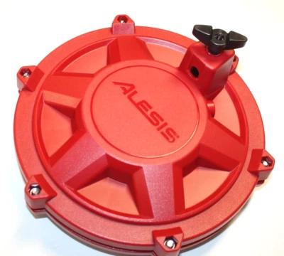 Almohadilla de batería Alesis Nitro RED 8" malla Tom con abrazadera y barra en L - expansión NUEVA #R7215 Foto 1 de 3