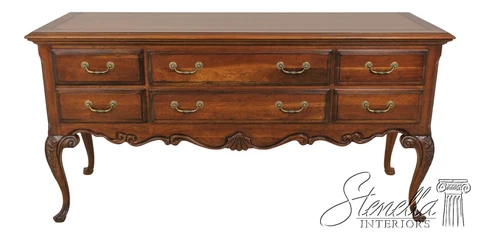 59931EC: DREXEL Georgian Style Cherry Sideboard Cover