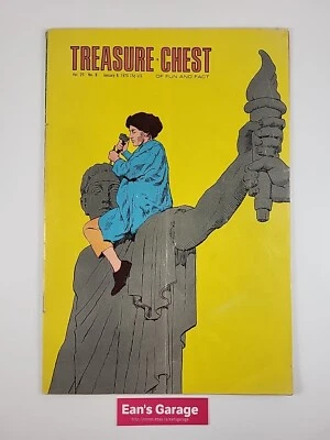 Treasure Chest Vol 25 #8 DC Geo. A. Pflaum Publisher 1970 - Very Fine range Foto 1 de 4