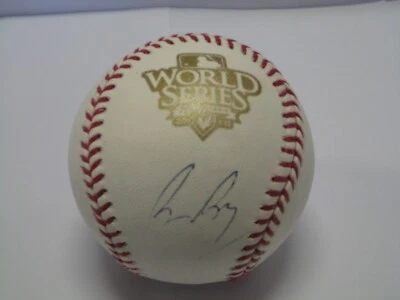 Autógrafo del gerente de Bruce Bochy Giants 2010 certificado de autenticidad oficial de la pelota envío fr Foto 1 de 4