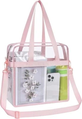 Bolsa Transparente Aprobada por Estadio, Transparente Transparente Transparente Colores Surtidos Foto 1 de 4