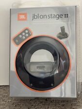 JBL On Stage II Loudspeaker Dock for iPod with RF Remote - Black (New, Unopened)