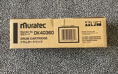 Cartucho de batería Muratec DK 40360 *NUEVO* Foto 1 de 4