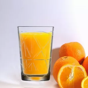Water and Juice Drinking Glasses Set of 6, Kitchen Glassware Set, 7 oz - Picture 1 of 6