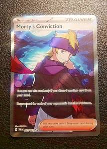 Morty's Conviction 201/162 Sv05: Temporal Forces ULTRA RARE HOLO NM - Picture 1 of 6