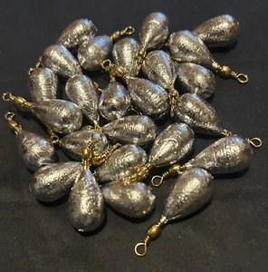25- 3/4oz. Bass Casting Sinkers - Picture 1 of 1