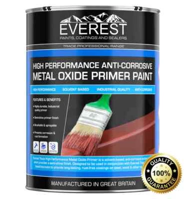 EVEREST TRADE PAINTS EVEREST TRADE - ANTI-CORROSIVE - METAL OXIDE PRIMER PAINT - HIGH PERFORMANCE