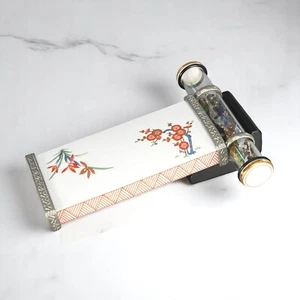 Kaleidoscope Arita Porcelain Ko-Imari Shikunshi Design Dry Type Japan - Picture 1 of 8