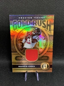 Maglia 2022 Panini Gold Standard Brandin Cooks Gold Rush Memorabilia #/299 - Foto 1 di 2