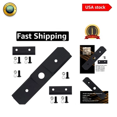 781-0490 & 742-0571 Häcksler/Schredder Klinge Kit für MTD, Troy-Bilt & Craftsman - Bild 1 von 4