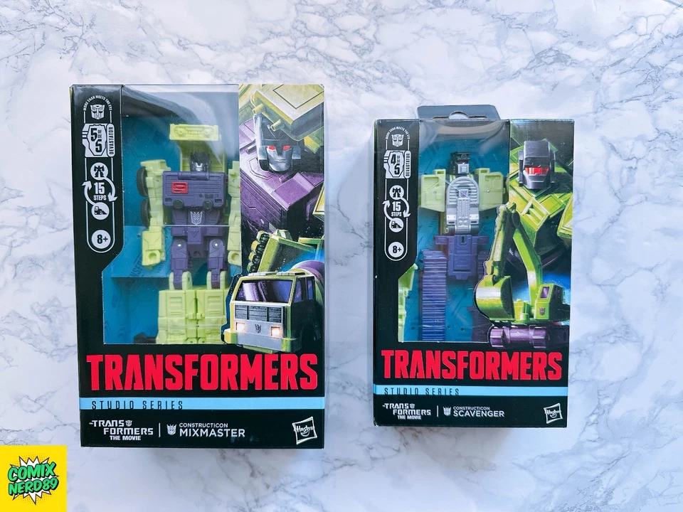 Hasbro Transformers Studio Series 86 Construction Mixmaster 6" Action Figure