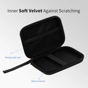 External Hard Drive Disk Case Shockproof 2.5in With Mesh Pocket And Soft Inn NEW - Afbeelding 1 van 11