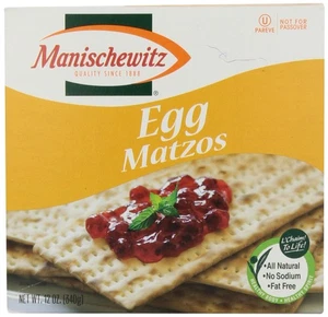 Manischewitz 12 Unzen koschere Cracker ballaststoffreich kein Fett Snack Pack - Bild 1 von 8