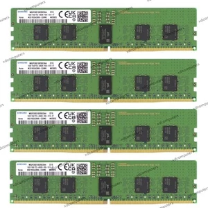 Samsung（4 x 16GB）64GB 4800MHz Server Memory PC5-38400 DDR5 RDIMM 1Rx8 ECC RAM - Afbeelding 1 van 4