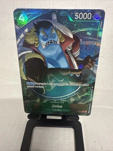 Jinbe Alternate Art P-063 One Piece TCG OPTCG PRB-02 The Best Vol2 - Picture 1 of 3