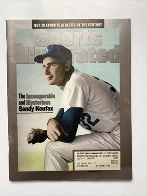 Бейсбольная карточка SANDY KOUFAX Sports Illustrated Los Angeles Dodgers LA World Series Зал славы - Изображение 1 из 2