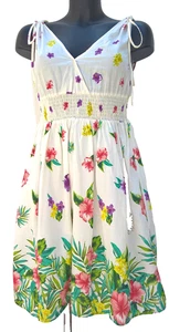 SPRINGFIELD Kleid geblümt mit Trägern Gr. 40 FR sehr guter Zustand - Bild 1 von 5