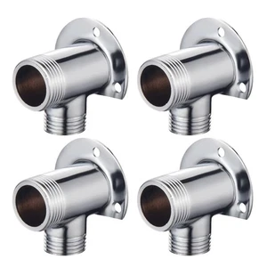 4 Pcs Shower Base Accessories Installation Kit Exposed Pipework Fittings Mount - Picture 1 of 12